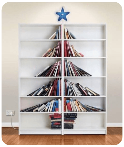 des livres pour son sapin de Noël écologique