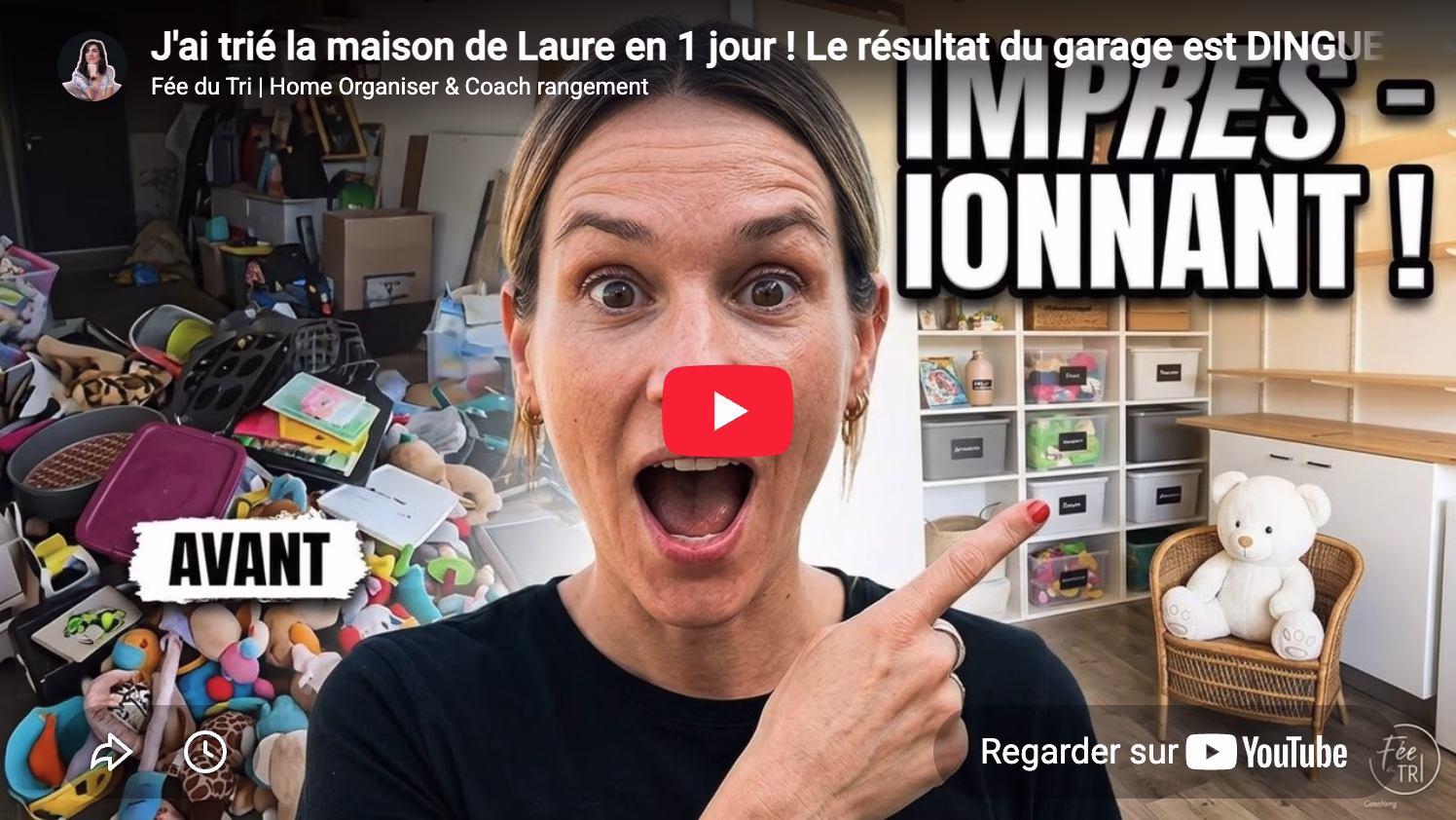 Fée du tri chez Laure Larrory