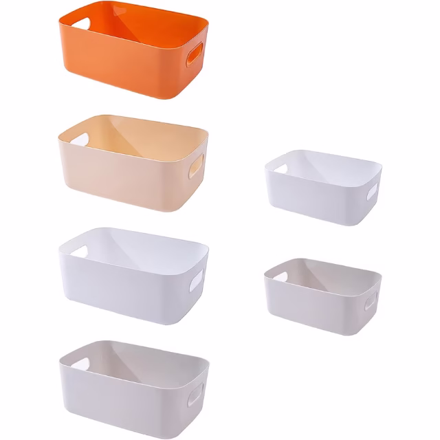Indispensable boites boutique fée du tri : boite colorée avec poignées
