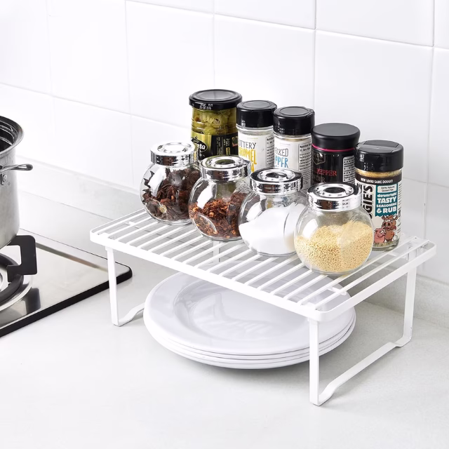 Indispensable cuisine boutique fée du tri : étagère métallique de rangement