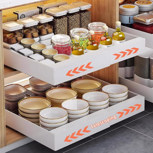 Indispensable cuisine boutique fée du tri : tiroir coulissant