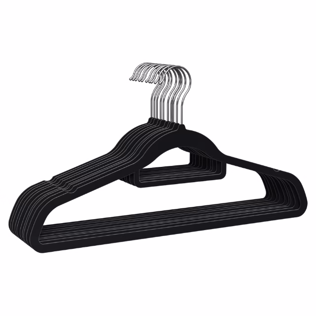 Indispensable dressing boutique fée du tri : cintres antidérapants