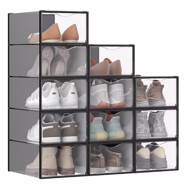Indispensable rangement chaussures boutique fée du tri : dans le dressing